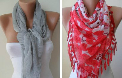 Как правильно носить женский шарф: 52 лучших варианта!